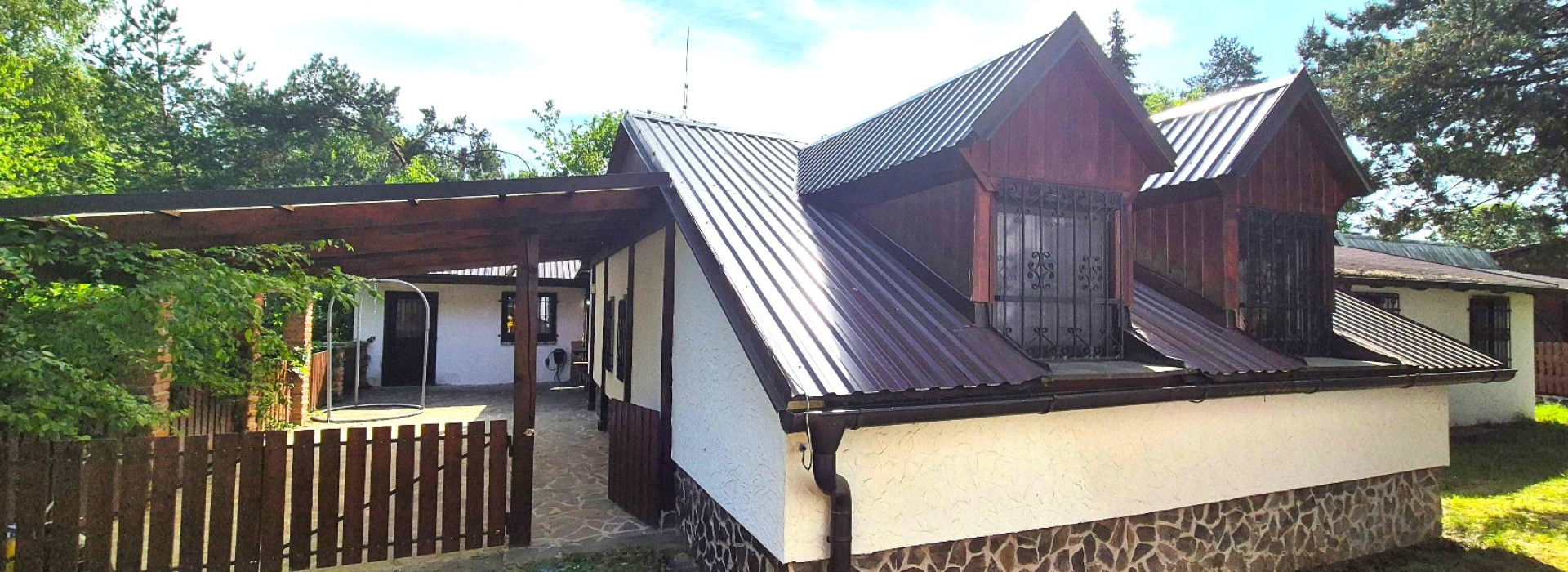 DUCHONKA – 2 perfekt CHATY za cenu 1 / celoročne obývateľná /2x terasa 