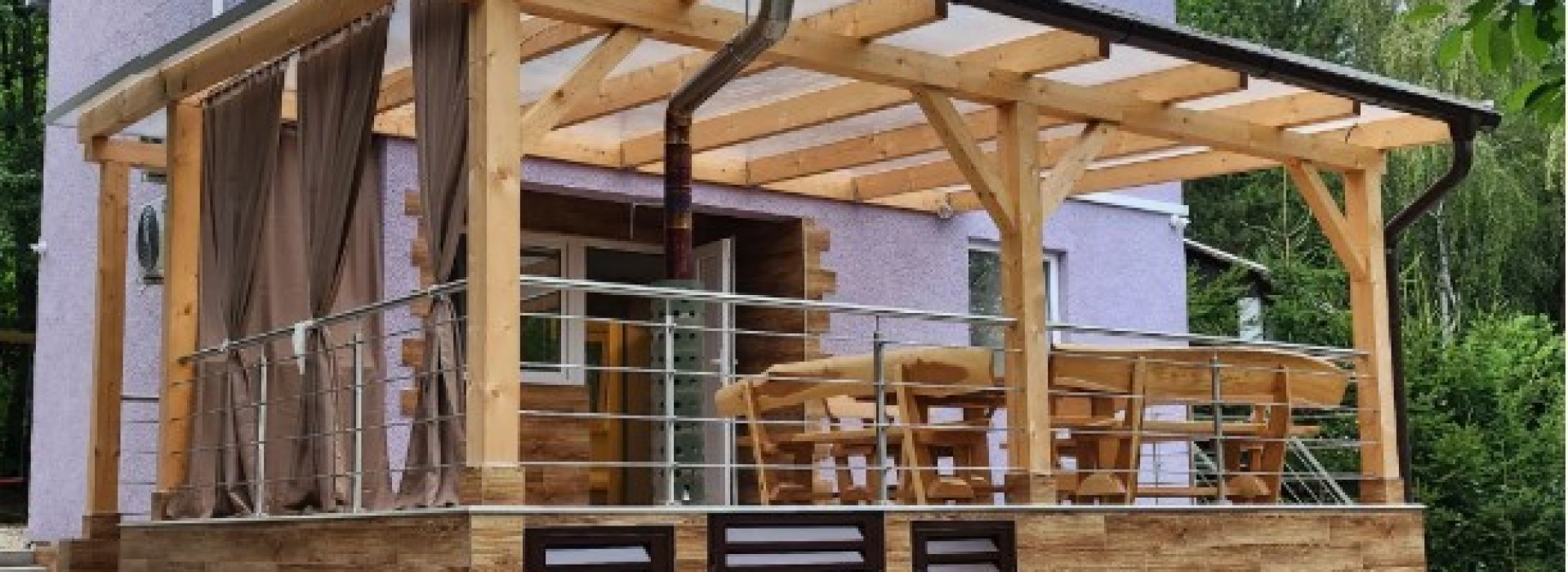 DUCHONKA – exkluzívne pekná celoročná CHATA s VÍRIVKOU / 3 – izby + 2 spoločenské miestnos